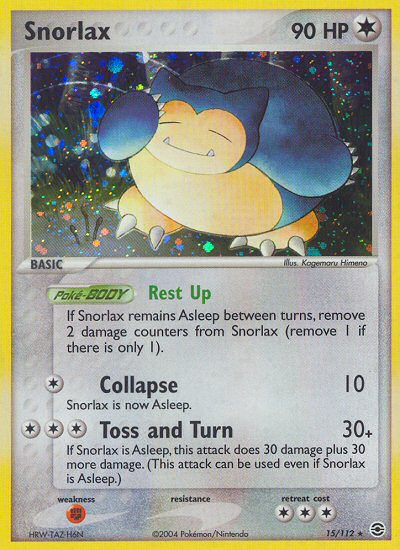 Snorlax (15/112) [EX: FireRed & LeafGreen] | Jack's On Queen