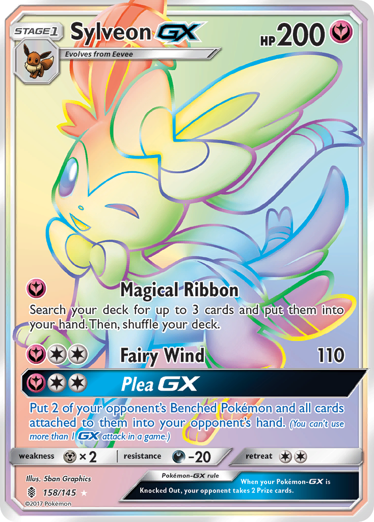 Sylveon GX (158/145) [Sun & Moon: Guardians Rising] | Jack's On Queen