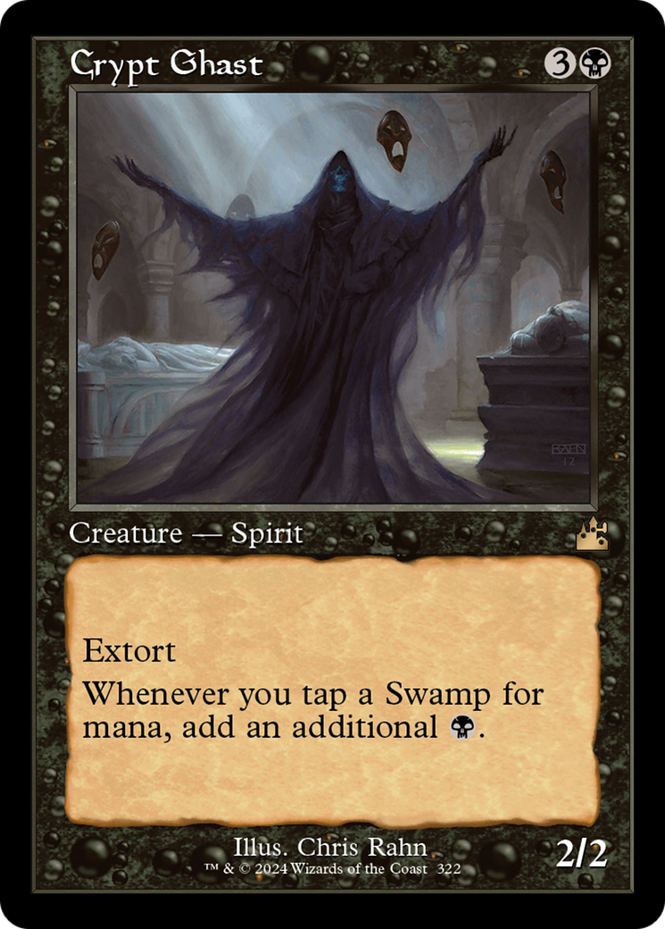 Crypt Ghast (Retro Frame) [Ravnica Remastered] | Jack's On Queen