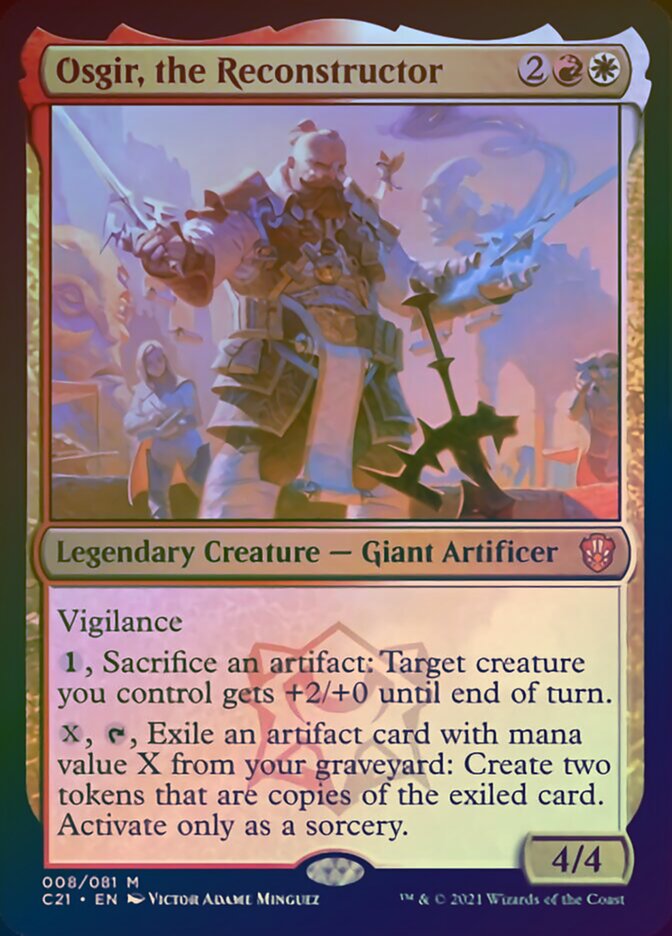 Osgir, the Reconstructor (Display Commander) [Commander 2021] | Jack's On Queen