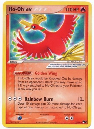 Ho-Oh ex (17/17) (Non-Holo) [POP Series 3] | Jack's On Queen