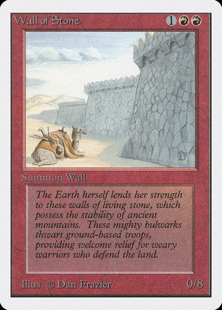 Wall of Stone [Unlimited Edition] | Jack's On Queen