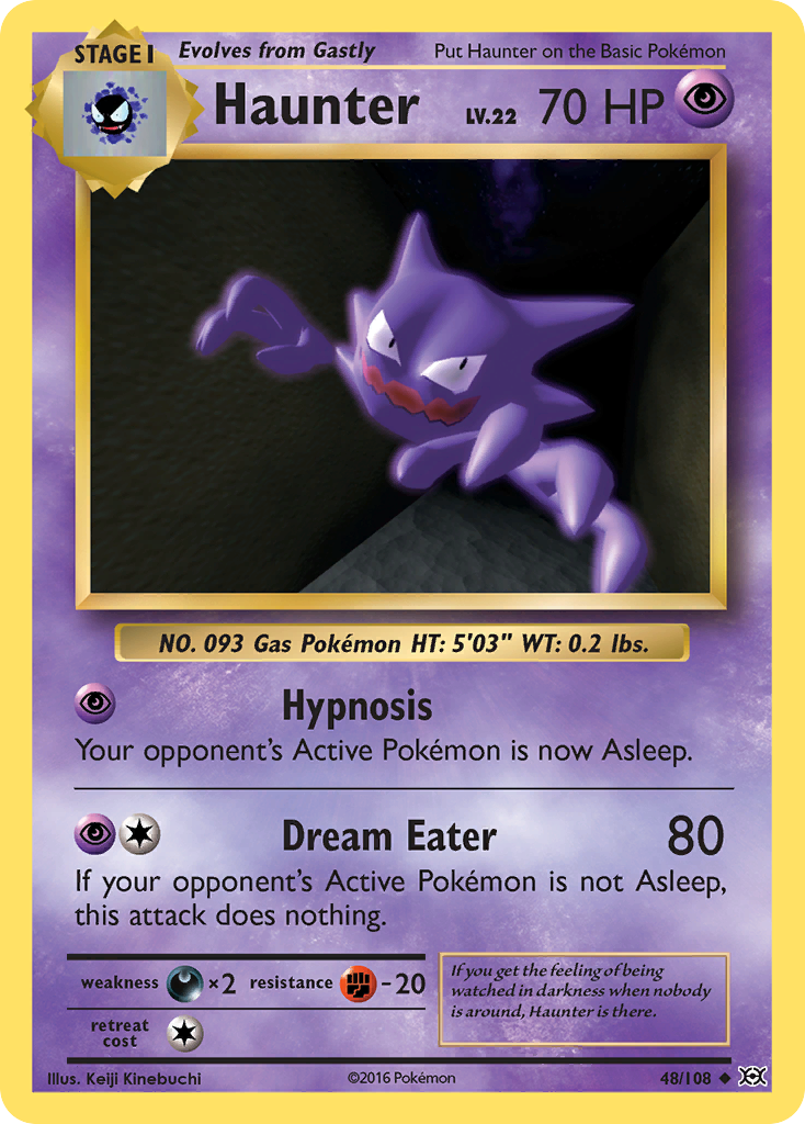 Haunter (48/108) [XY: Evolutions] | Jack's On Queen