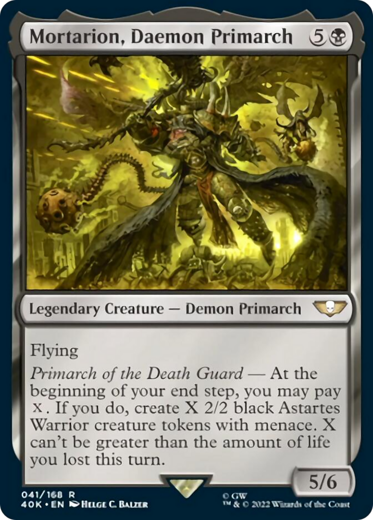 Mortarion, Daemon Primarch [Universes Beyond: Warhammer 40,000] | Jack's On Queen