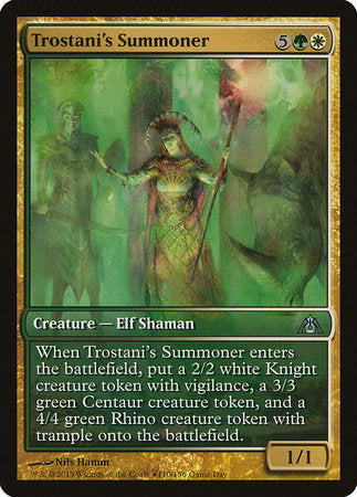 Trostani's Summoner [Dragon's Maze Promos] | Jack's On Queen