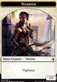 Warrior // Labyrinth Guardian Token [Amonkhet Tokens] | Jack's On Queen