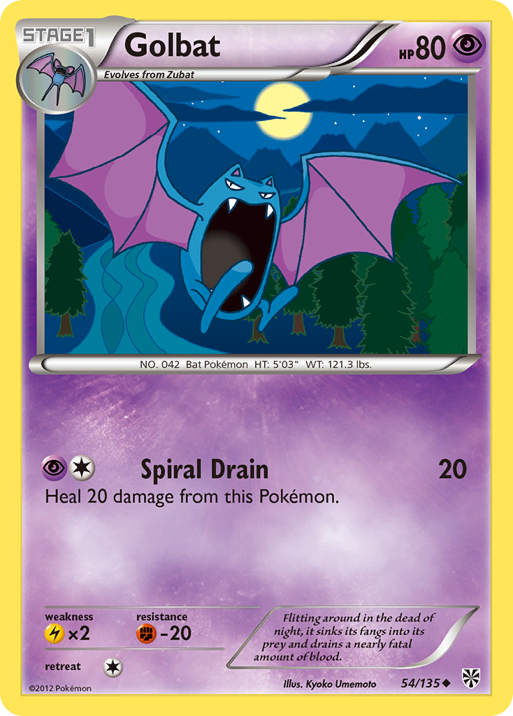 Golbat (54/135) [Black & White: Plasma Storm] | Jack's On Queen