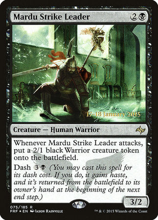 Mardu Strike Leader [Fate Reforged Promos] | Jack's On Queen