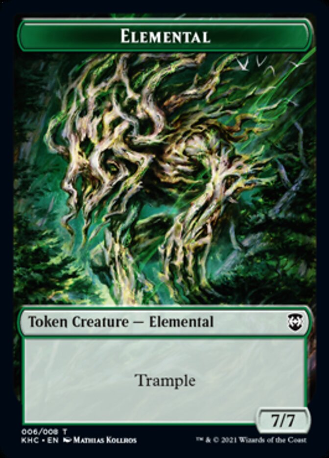 Elemental [Kaldheim Commander Tokens] | Jack's On Queen