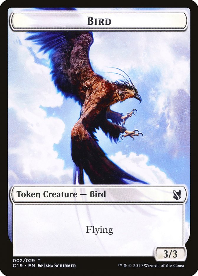 Bird (002/029) [Commander 2019 Tokens] | Jack's On Queen