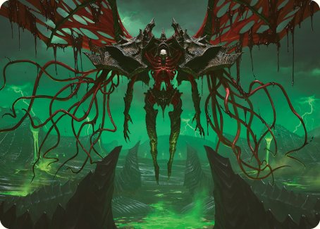 Archfiend of the Dross Art Card [Phyrexia: All Will Be One Art Series] | Jack's On Queen