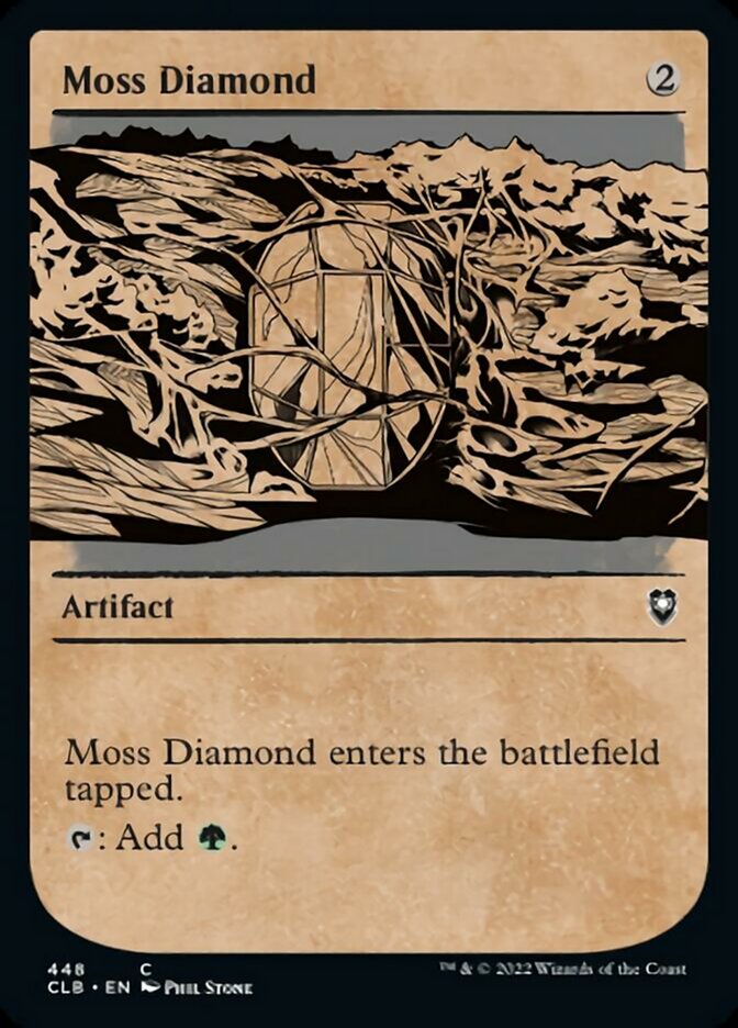 Moss Diamond (Showcase) [Commander Legends: Battle for Baldur's Gate] | Jack's On Queen