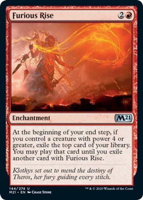 Furious Rise [Core Set 2021] | Jack's On Queen