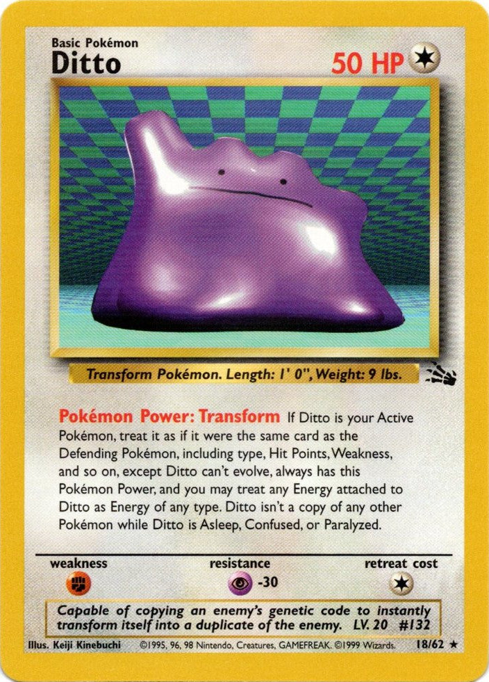 Ditto (18/62) [Fossil Unlimited] | Jack's On Queen