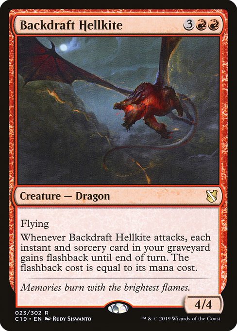 Backdraft Hellkite [Commander 2019] | Jack's On Queen