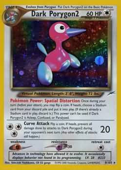 Dark Porygon2 (8/105) [Neo Destiny Unlimited] | Jack's On Queen