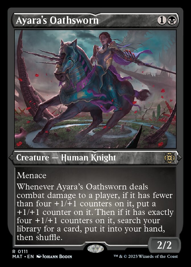 Ayara's Oathsworn (Foil Etched) [March of the Machine: The Aftermath] | Jack's On Queen