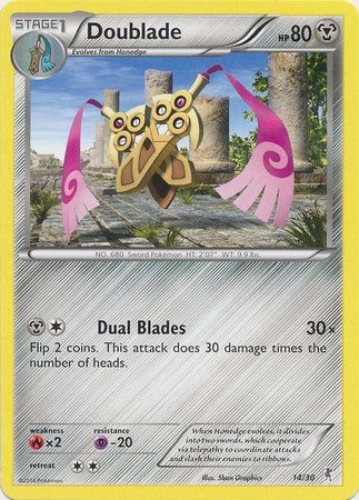 Doublade (14/30) [XY: Trainer Kit 1 - Bisharp] | Jack's On Queen