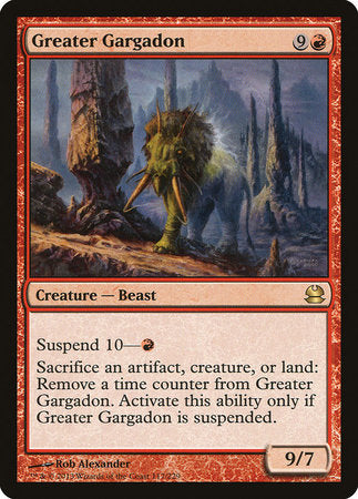 Greater Gargadon [Modern Masters] | Jack's On Queen