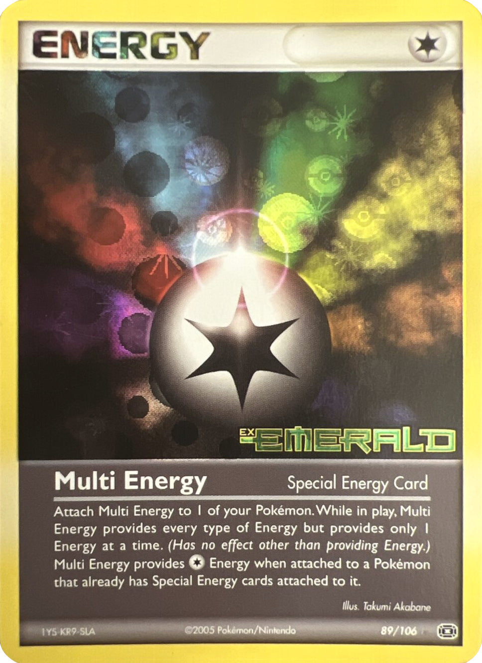 Multi Energy (89/106) (Stamped) [EX: Emerald] | Jack's On Queen