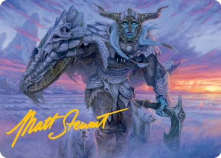 Frost Giant Art Card (Gold-Stamped Signature) [Dungeons & Dragons: Adventures in the Forgotten Realms Art Series] | Jack's On Queen