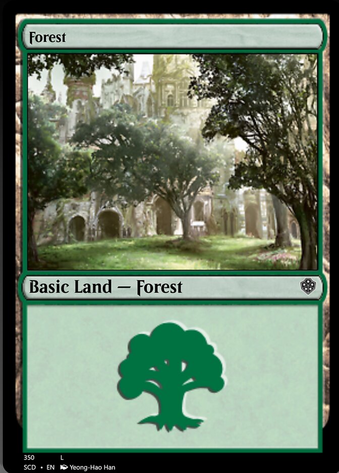 Forest (350) [Starter Commander Decks] | Jack's On Queen