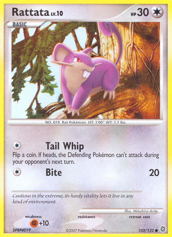 Rattata (103/132) [Diamond & Pearl: Secret Wonders] | Jack's On Queen