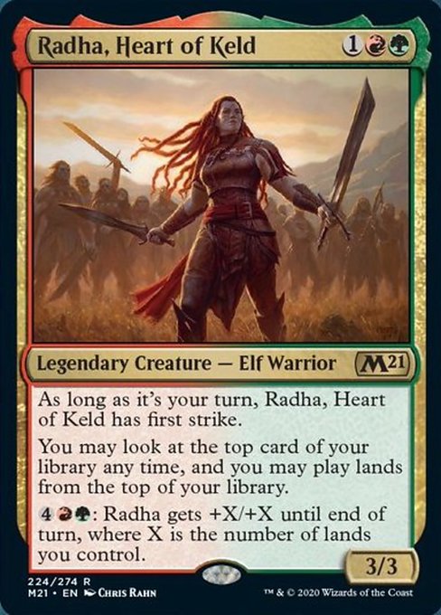 Radha, Heart of Keld [Core Set 2021] | Jack's On Queen