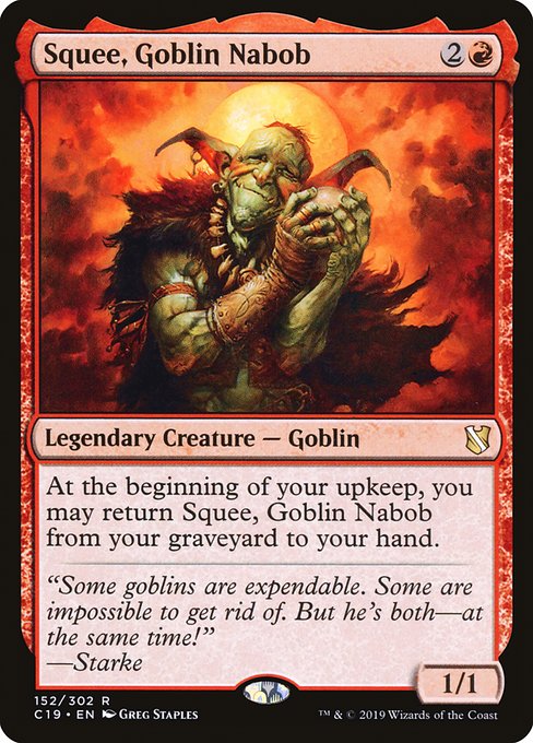 Squee, Goblin Nabob [Commander 2019] | Jack's On Queen