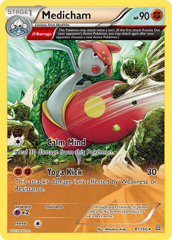 Medicham (81/160) [XY: Primal Clash] | Jack's On Queen