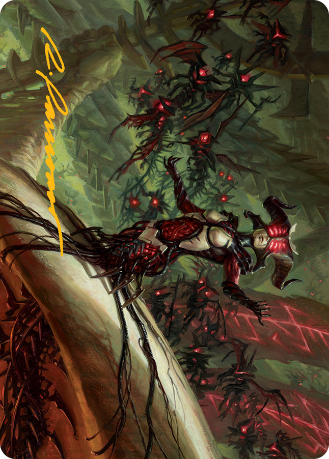 Sheoldred Art Card (Gold-Stamped Signature) [March of the Machine Art Series] | Jack's On Queen