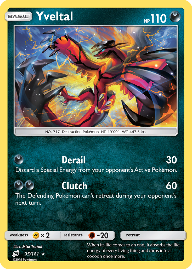 Yveltal (95/181) [Sun & Moon: Team Up] | Jack's On Queen