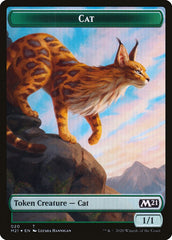 Beast // Cat (020) Double-sided Token [Core Set 2021 Tokens] | Jack's On Queen