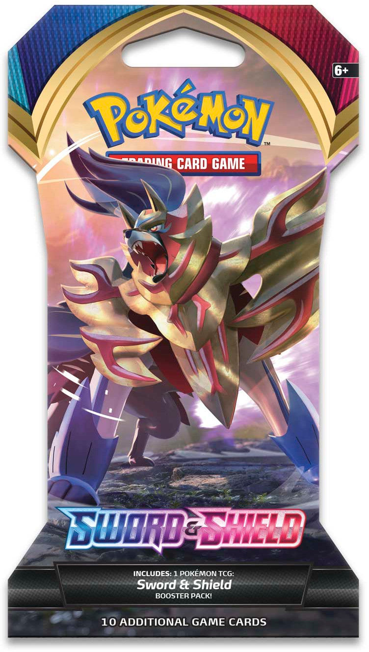 Sword & Shield: Base Set - Sleeved Booster Pack | Jack's On Queen