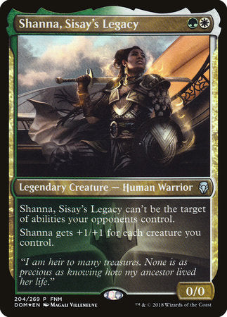 Shanna, Sisay's Legacy [Dominaria Promos] | Jack's On Queen
