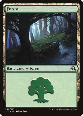 Forest (296) [Shadows over Innistrad] | Jack's On Queen