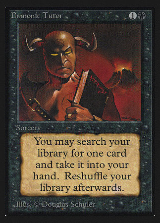 Demonic Tutor (IE) [Intl. Collectors’ Edition] | Jack's On Queen