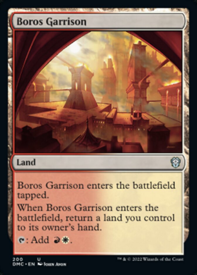 Boros Garrison [Dominaria United Commander] | Jack's On Queen