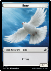 Bird // Kobolds of Kher Keep Double-Sided Token [March of the Machine Commander Tokens] | Jack's On Queen