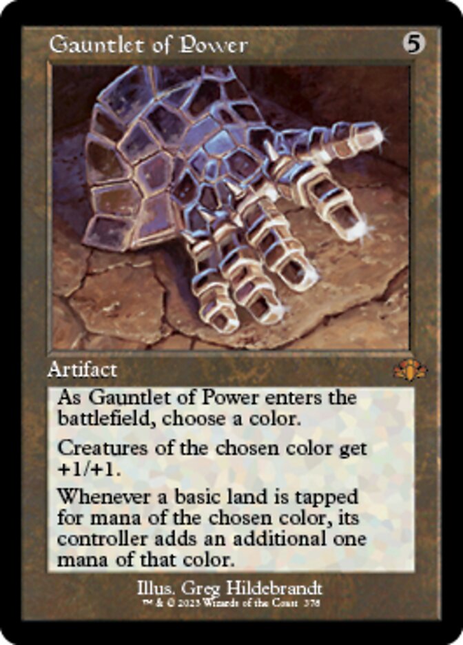 Gauntlet of Power (Retro) [Dominaria Remastered] | Jack's On Queen