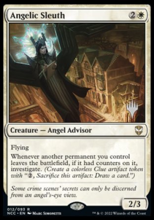 Angelic Sleuth (Promo Pack) [Streets of New Capenna Commander Promos] | Jack's On Queen