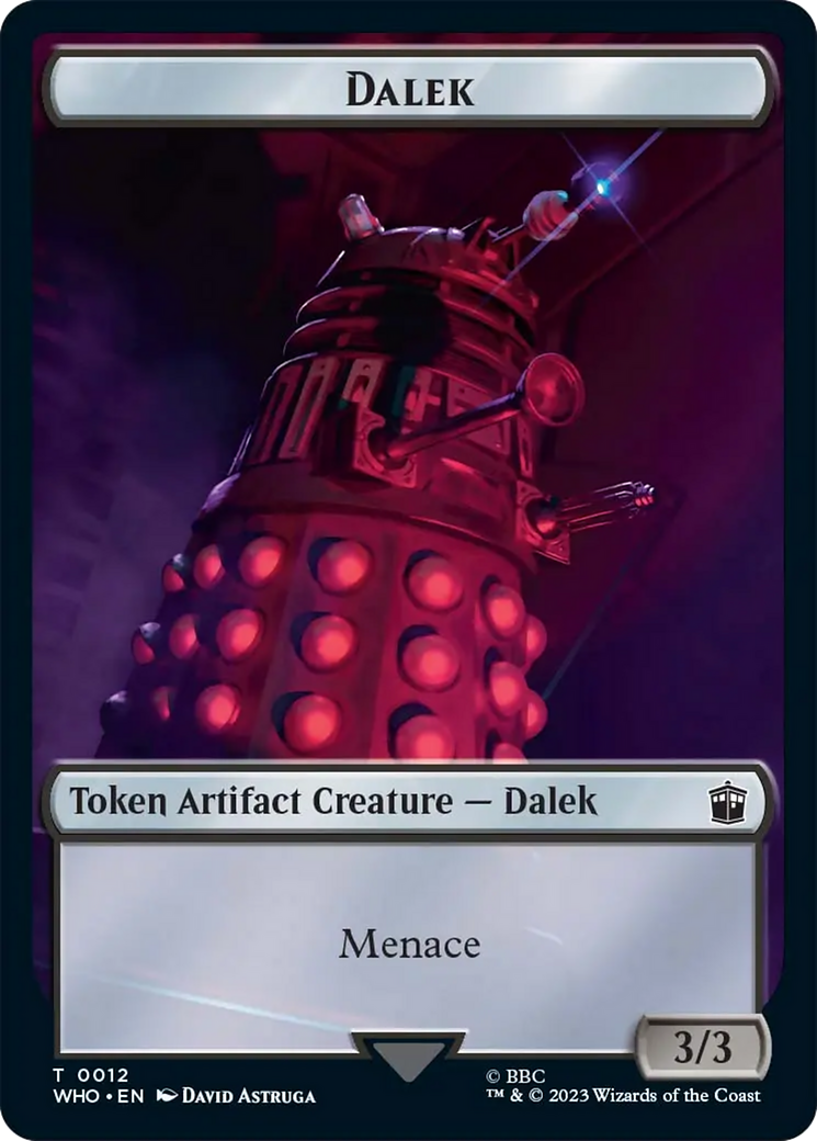 Dalek Token [Doctor Who Tokens] | Jack's On Queen