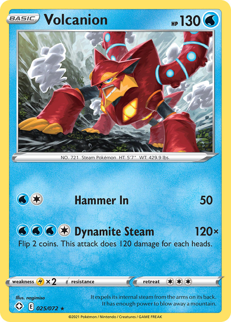 Volcanion (025/072) [Sword & Shield: Shining Fates] | Jack's On Queen