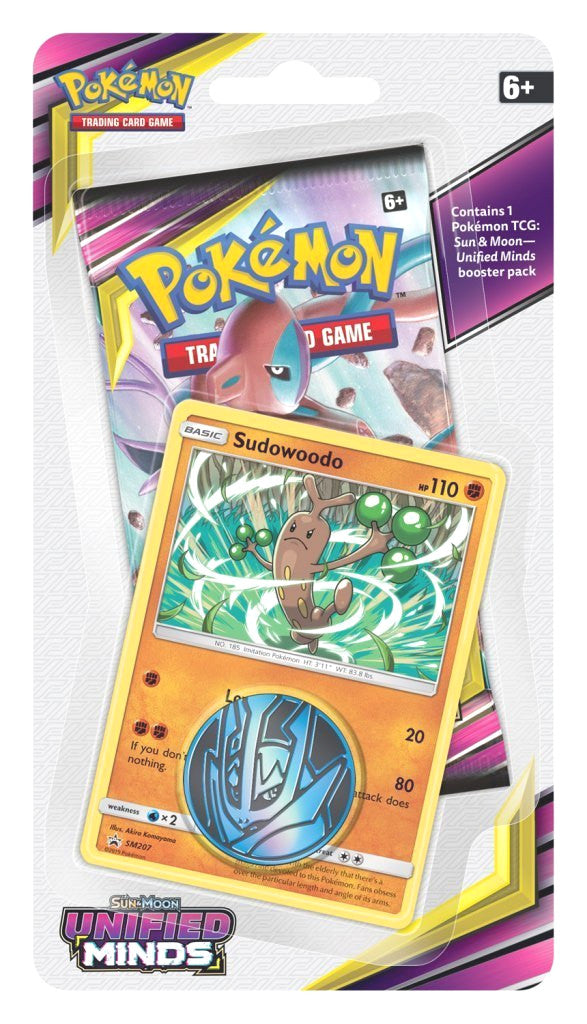 Sun & Moon: Unified Minds - Single Pack Blister (Sudowoodo) | Jack's On Queen