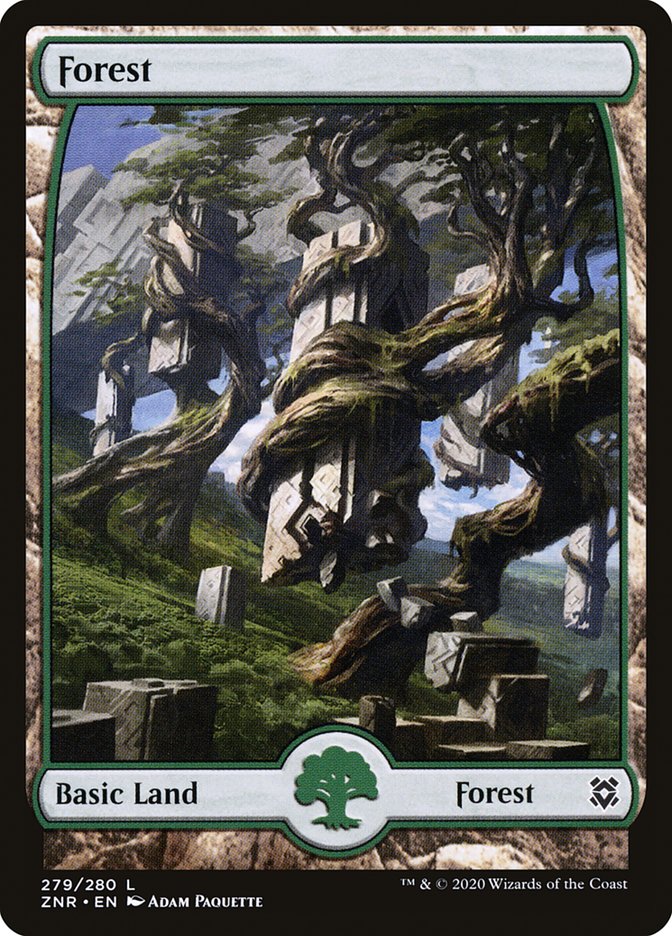 Forest (279) [Zendikar Rising] | Jack's On Queen