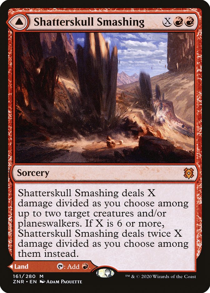 Shatterskull Smashing // Shatterskull, the Hammer Pass [Zendikar Rising] | Jack's On Queen