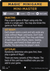 Mini-Master (Magic Minigame) [Commander Legends: Battle for Baldur's Gate Minigame] | Jack's On Queen