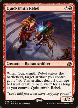 Quicksmith Rebel [Aether Revolt] | Jack's On Queen