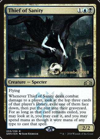 Thief of Sanity [Guilds of Ravnica Promos] | Jack's On Queen