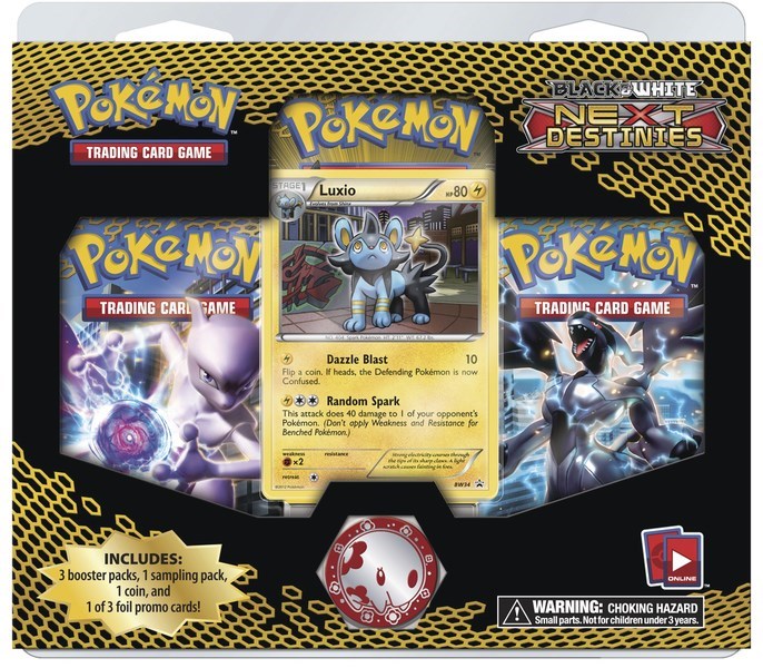 Black & White: Next Destinies - 3-Pack Blister (Luxio) | Jack's On Queen
